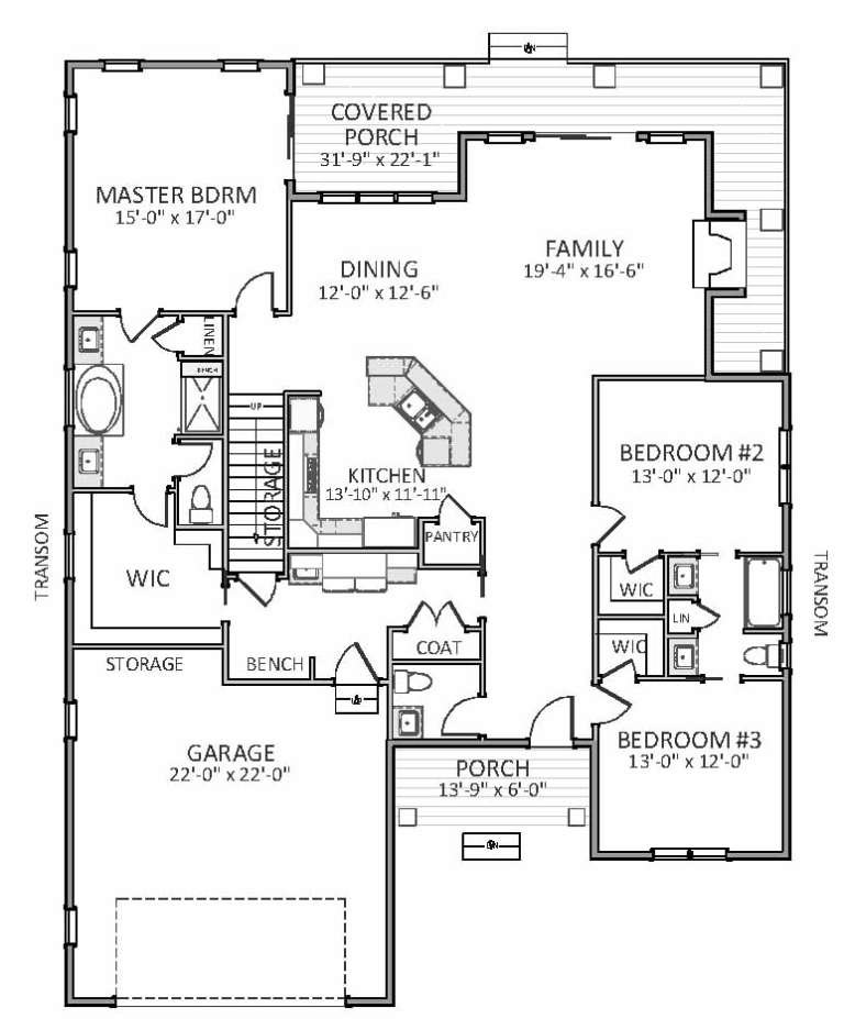 House Plan House Plan #19118 Drawing 1