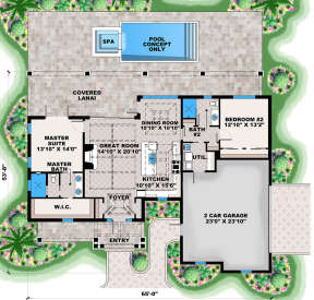 Main Floor for House Plan #1018-00282
