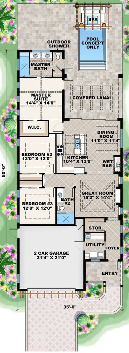 Main Floor for House Plan #1018-00283