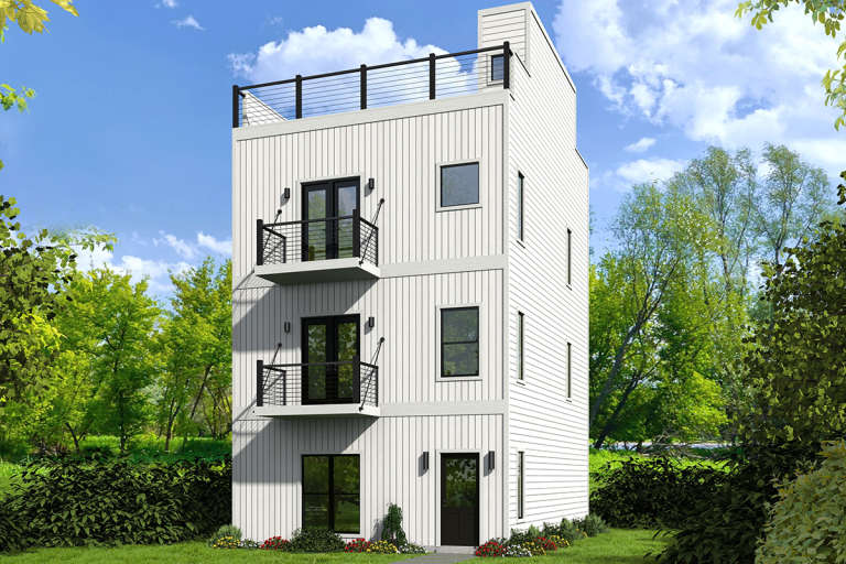 House Plan House Plan #19123 Front Elevation
