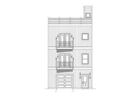 Modern House Plan #940-00097 Elevation Photo