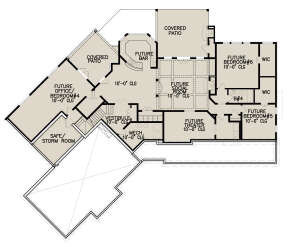 Optional Basement for House Plan #699-00096