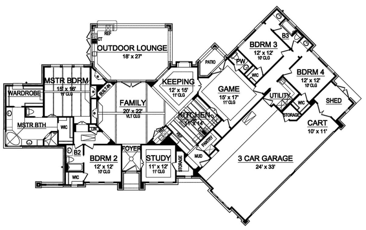 Main for House Plan #5445-00302