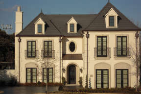 Luxury House Plan #5445-00308 Elevation Photo