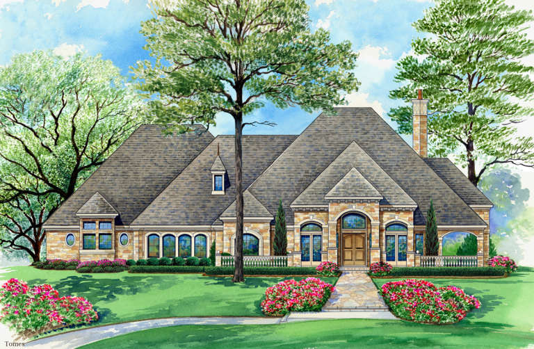House Plan House Plan #19143 Front Rendering