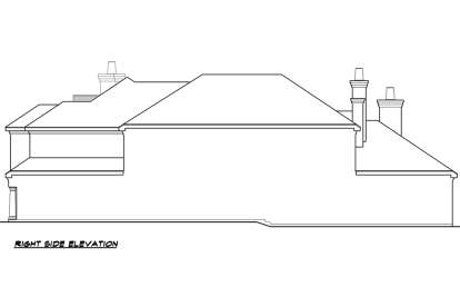 Luxury House Plan #5445-00316 Elevation Photo