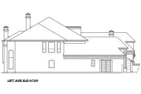 Mediterranean House Plan #5445-00317 Elevation Photo
