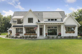 Modern Farmhouse House Plan #098-00302 Elevation Photo