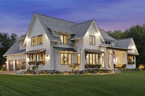 Modern Farmhouse House Plan #098-00302 Elevation Photo