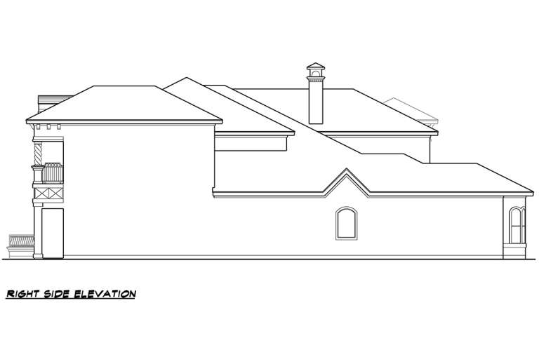 Mediterranean House Plan #5445-00319 Elevation Photo