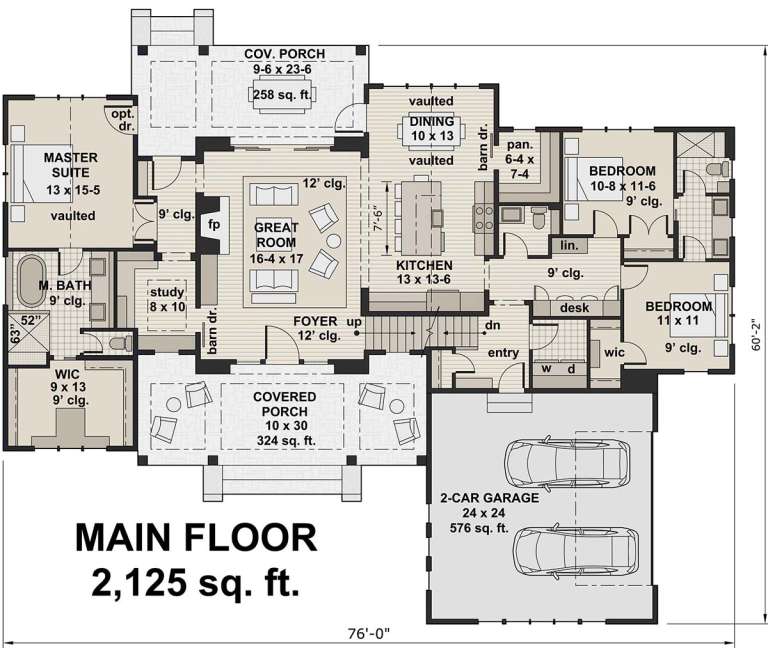 House Plan House Plan #19159 Drawing 1