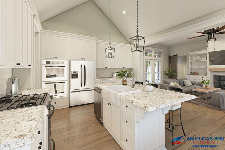 Modern Farmhouse House Plan #098-00303 Additional Photo