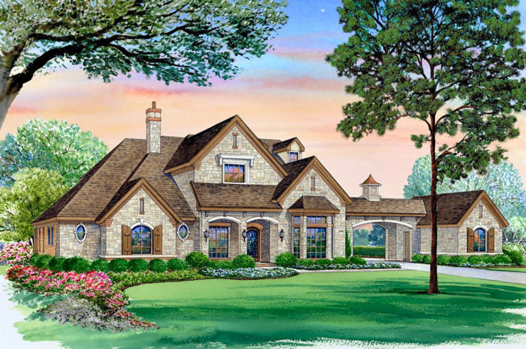 House Plan House Plan #19160 Front Rendering