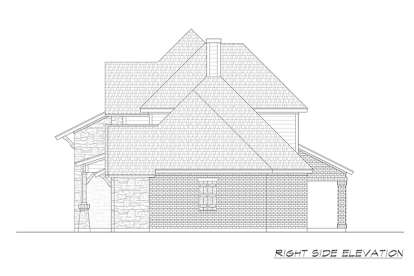 European House Plan #5445-00321 Additional Photo