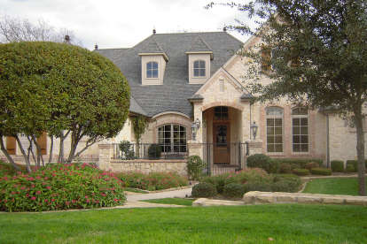 European House Plan #5445-00323 Elevation Photo