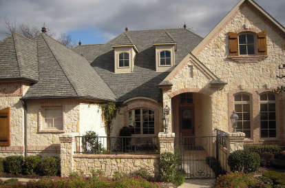 European House Plan #5445-00323 Elevation Photo