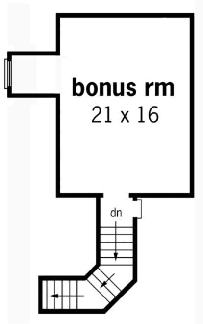 Floorplan 2 for House Plan #048-00159
