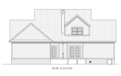 Traditional House Plan #048-00161 Elevation Photo