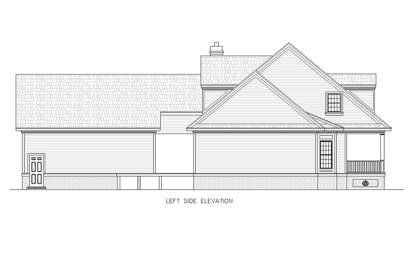 Traditional House Plan #048-00161 Elevation Photo
