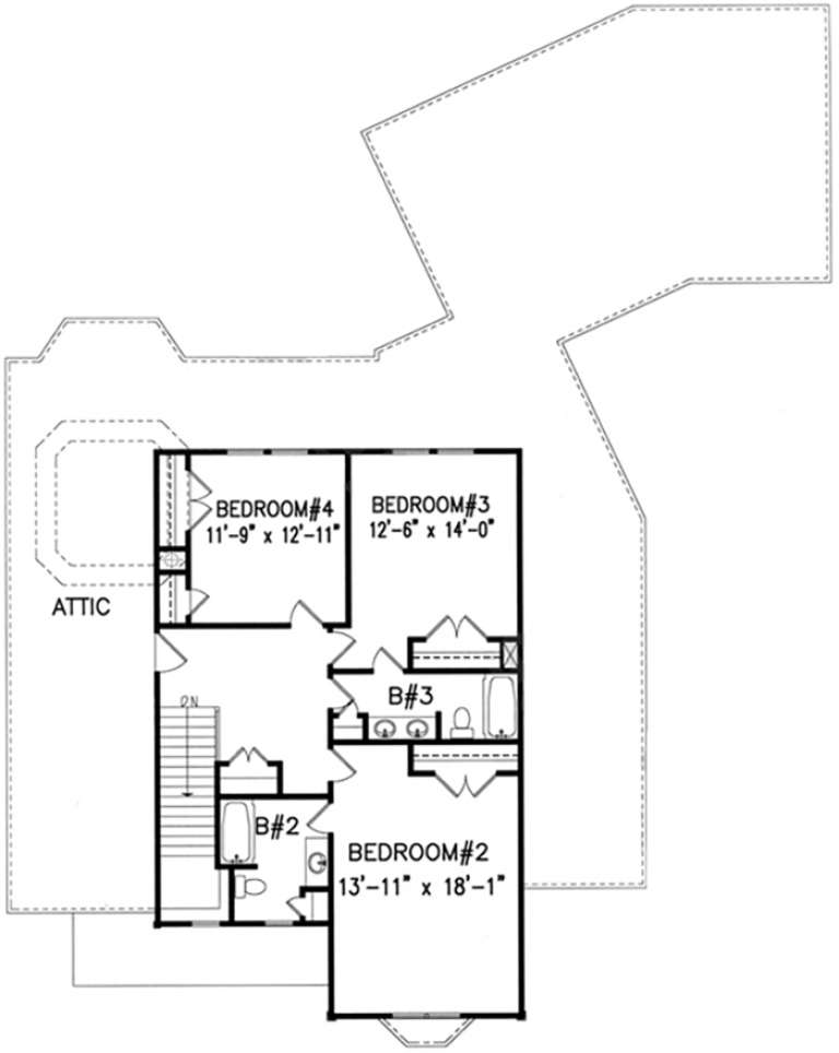 House Plan House Plan #19206 Drawing 2