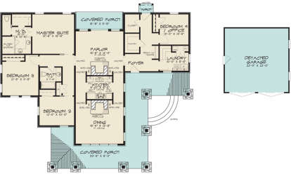 Main Level for House Plan #8318-00076