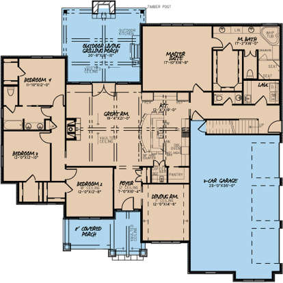 Main Floor for House Plan #8318-00079