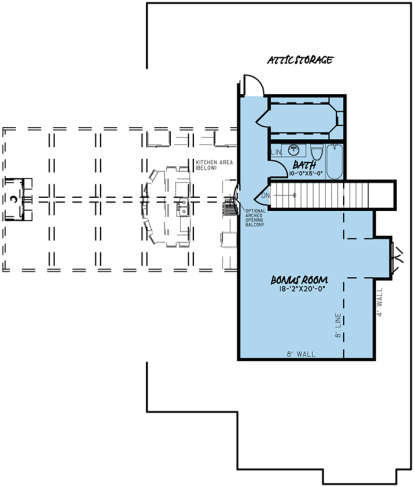 Second Floor for House Plan #8318-00079