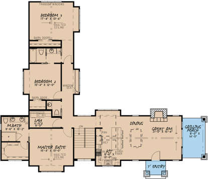 Main Level for House Plan #8318-00080
