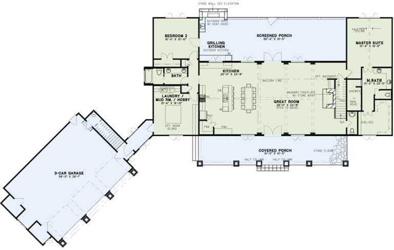 House Plan House Plan #19237 Drawing 1