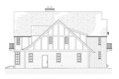 Tudor House Plan #1637-00132 Elevation Photo