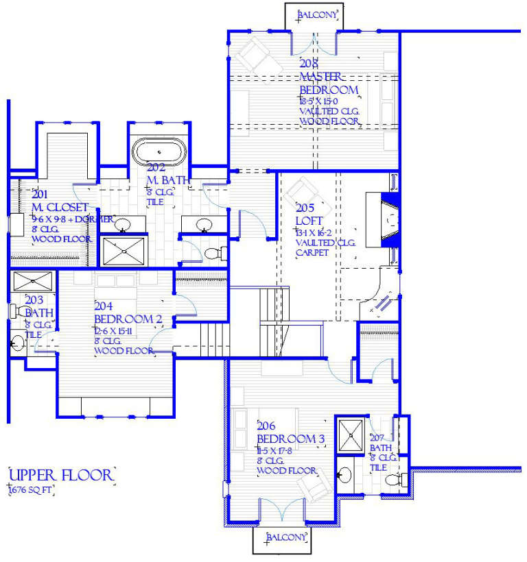 House Plan House Plan #19240 Drawing 2