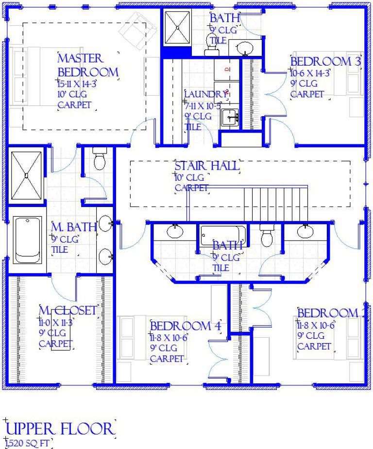 House Plan House Plan #19241 Drawing 2