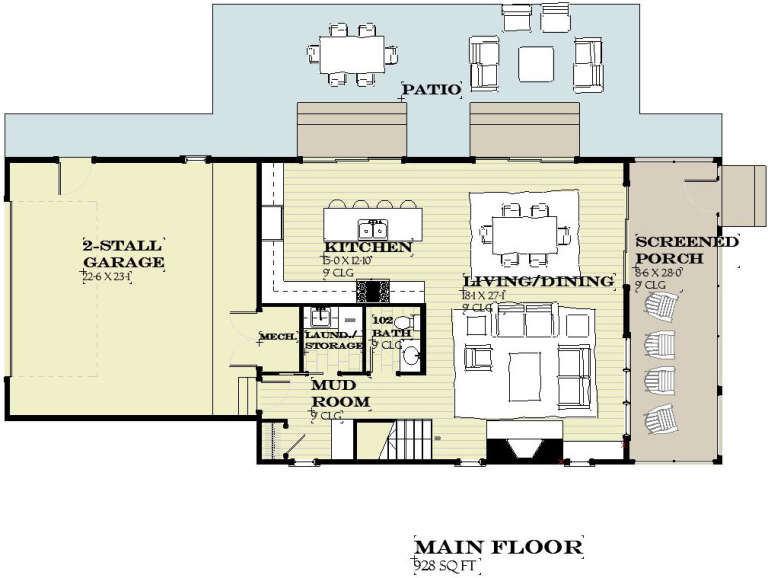 House Plan House Plan #19242 Drawing 1