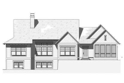 Craftsman House Plan #1637-00135 Elevation Photo