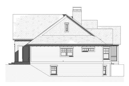 Craftsman House Plan #1637-00135 Elevation Photo