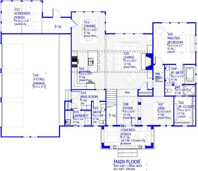 House Plan House Plan #19246 Drawing 1