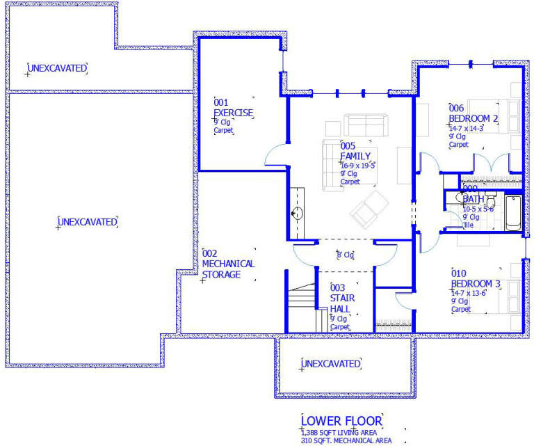House Plan House Plan #19246 Drawing 2