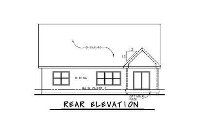 Craftsman House Plan #402-01514 Elevation Photo