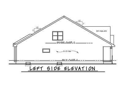 Craftsman House Plan #402-01515 Elevation Photo