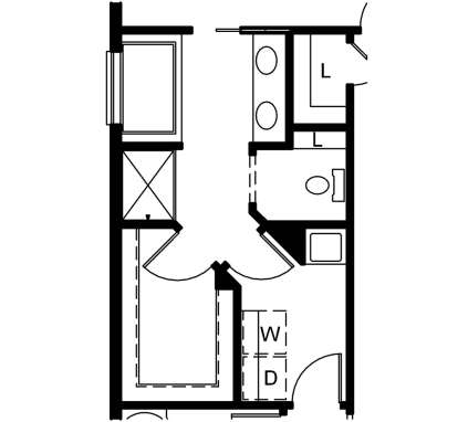 Master Bathroom for House Plan #402-01515