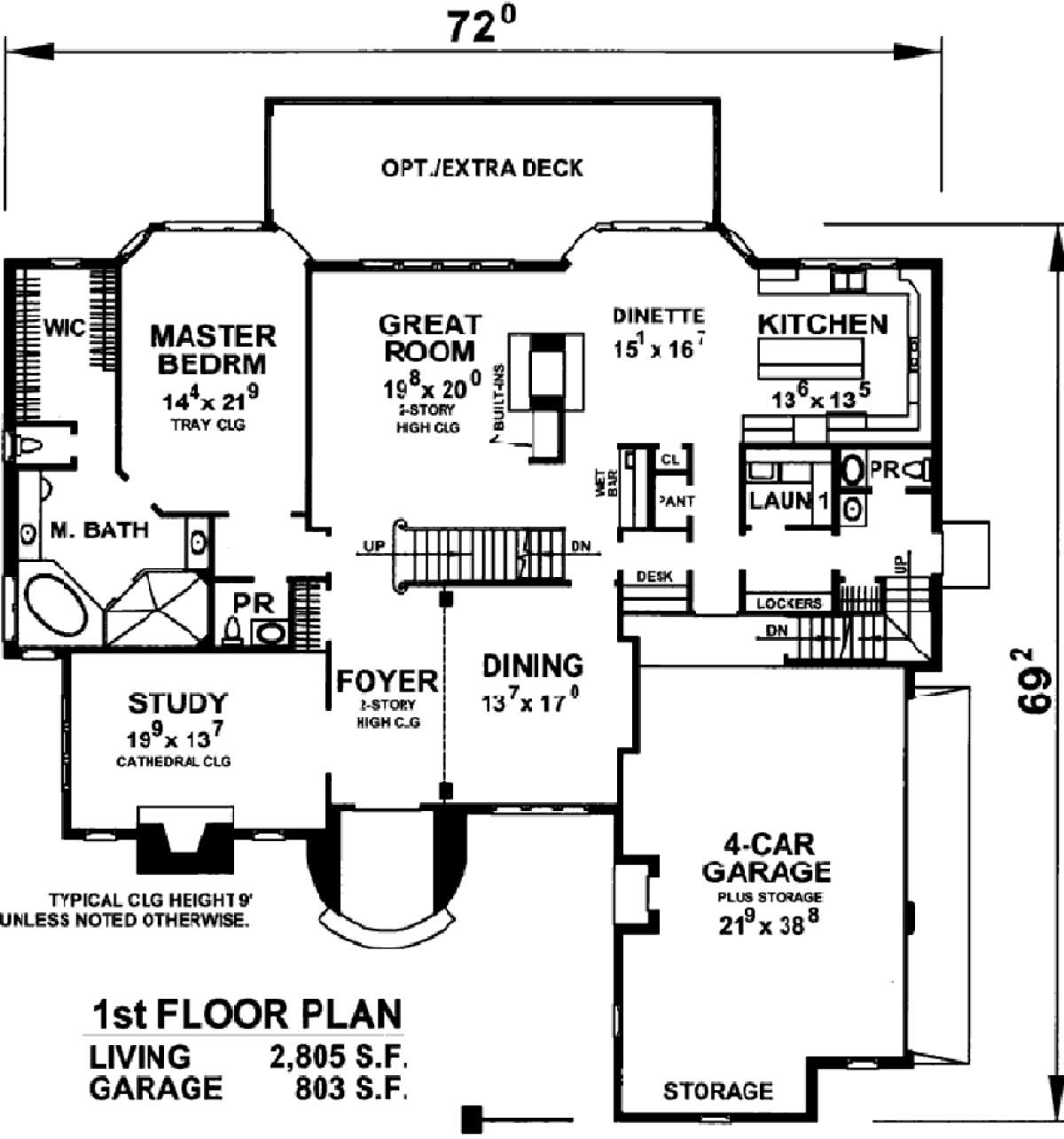 Main Floor for House Plan #402-01518