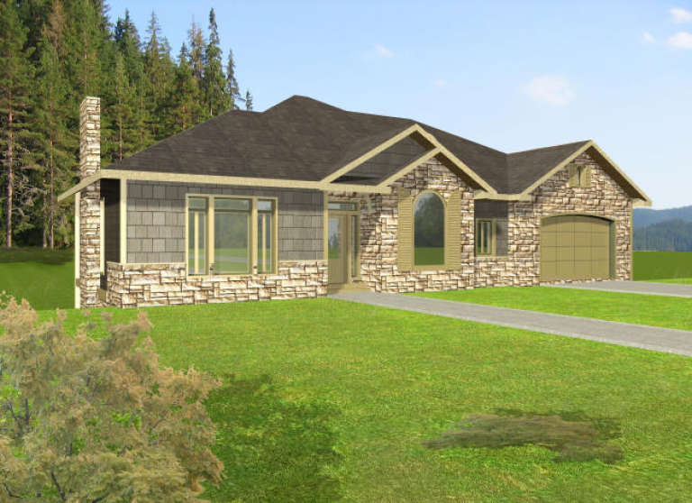House Plan House Plan #1931 Front Elevation