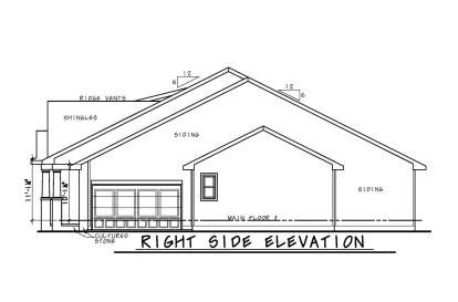 Craftsman House Plan #402-01520 Elevation Photo