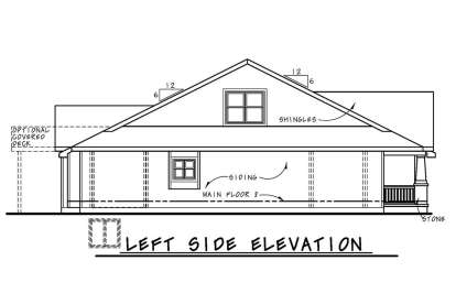Craftsman House Plan #402-01521 Elevation Photo