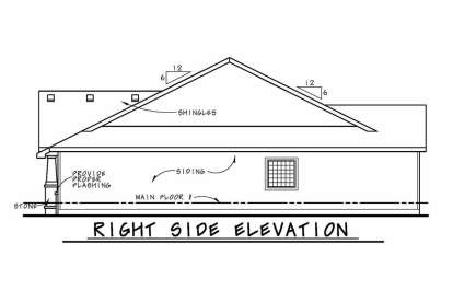 Craftsman House Plan #402-01521 Elevation Photo