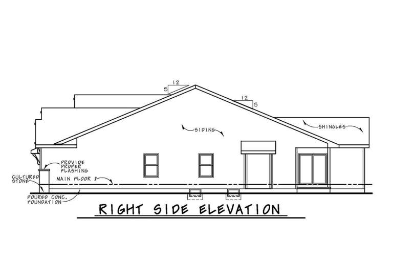 Craftsman House Plan #402-01522 Elevation Photo