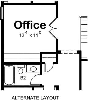 Home Office  for House Plan #402-01523