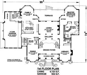Main Floor for House Plan #402-01524