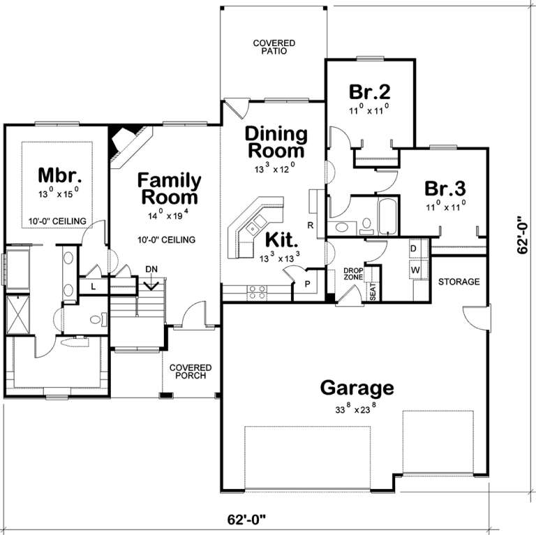 House Plan House Plan #19316 Drawing 1