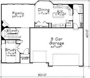 Main Floor for House Plan #402-01527
